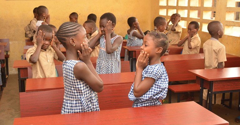 Graines de Paix I classe en Côte d’Ivoire