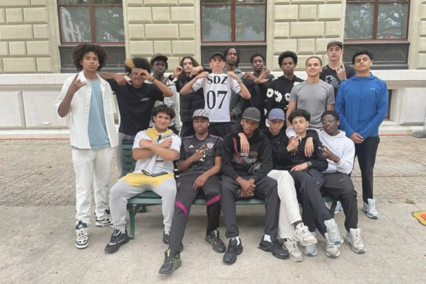 Groupe de jeunes du programme AdoGoZen, Genève
