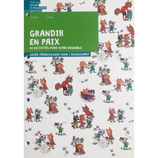 Growing Up in Peace Teacher's Guide, Volume 1