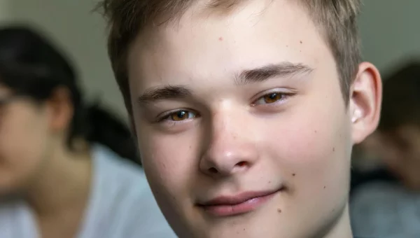 Portrait d'un adolescent