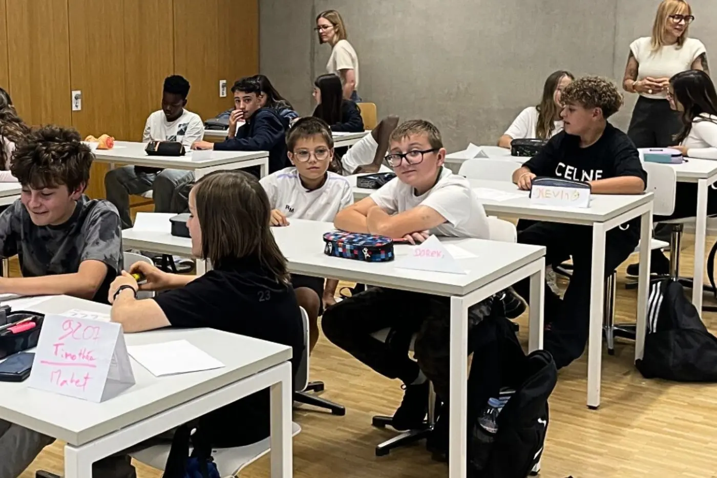 Classe cycle d'orientation dans le canton du Valais