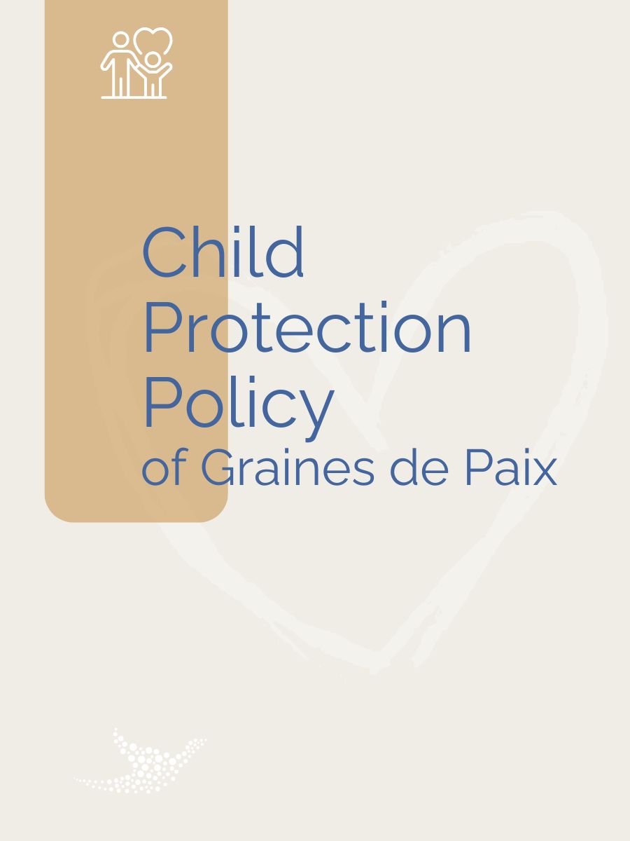 Cover of child protection policy