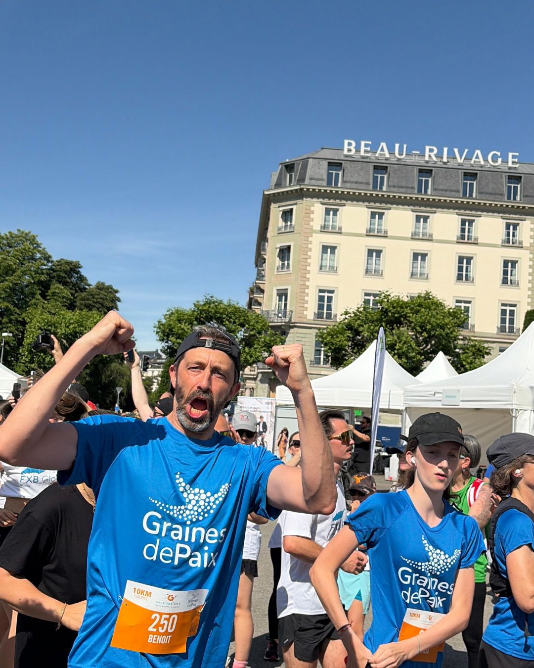 Un coureur de Graines de Paix pour RACE FOR GIFT 2026